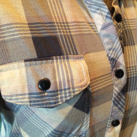 Casual plaid short sleeve button up shirt - Picture 6 of 9